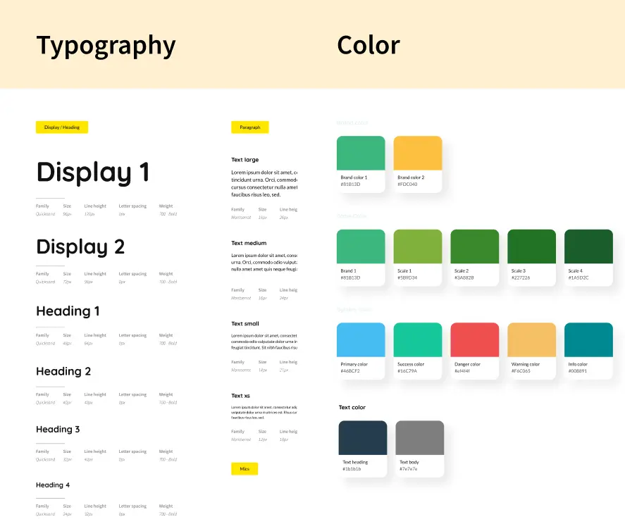 Color schema